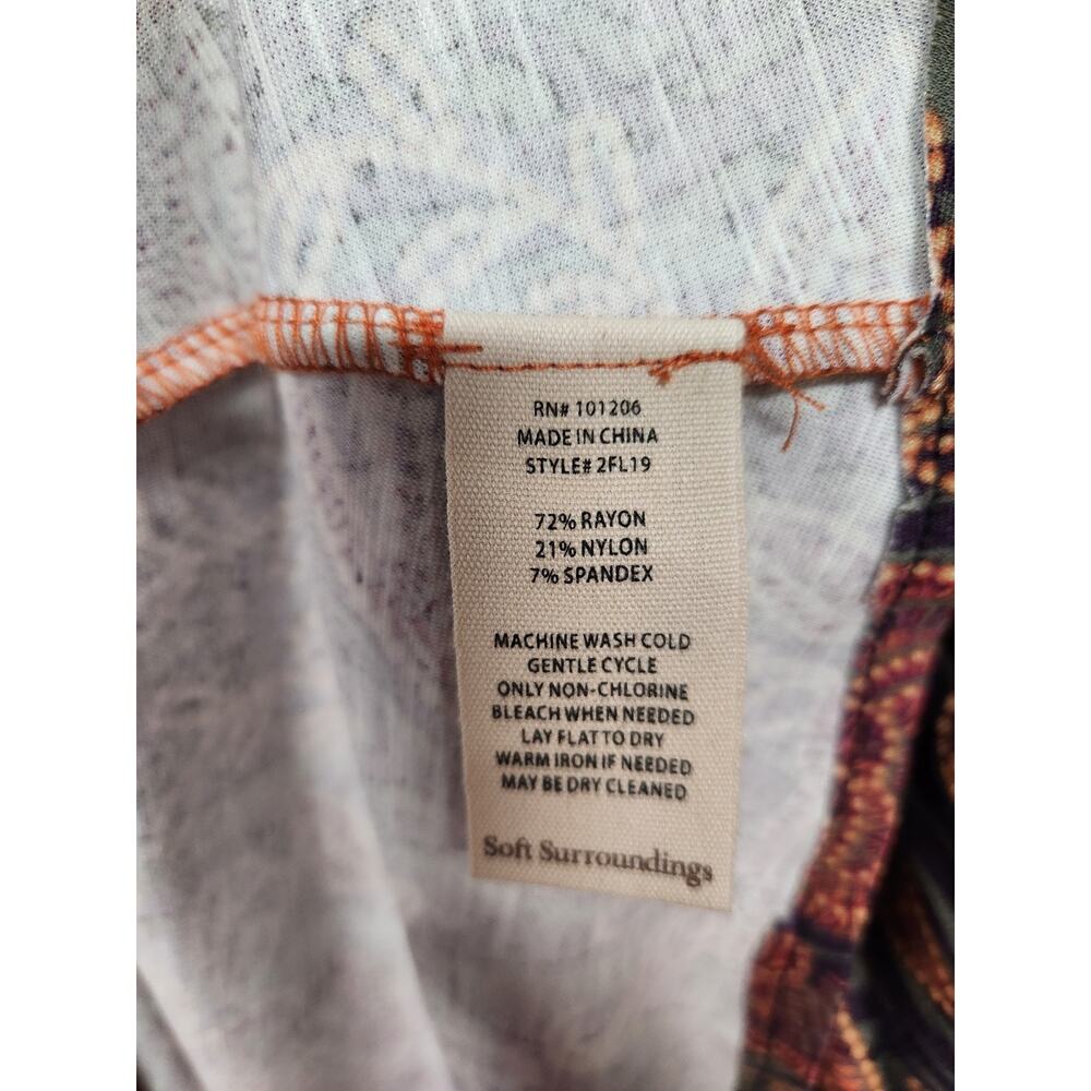 Soft Surroundings Women's Bundle Of 2 Maxi Bohemian Dresses, Sz XL. Multi Color - Picture 8 of 16